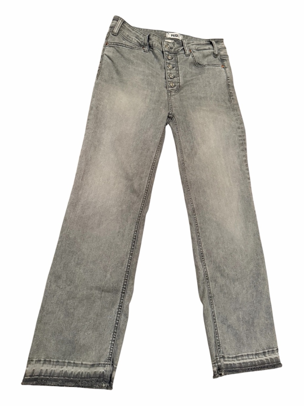 PAIGE Cindy Crop High Rise Straight
Jeans SZ 30 - Picture 3 of 11